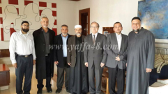 وفد من الأئمة والشيوخ في لقاء مع السفير الفرنسي في البلاد 